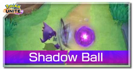 gengar shadow ball|Shadow Ball: Gengar Move Effect and Cooldown.
